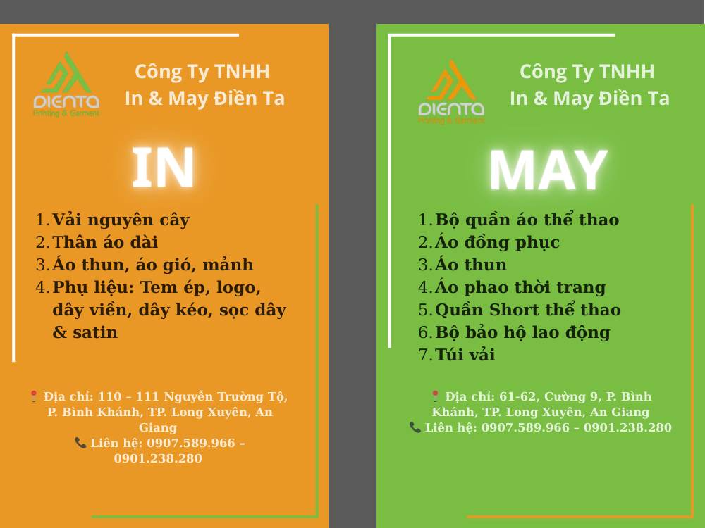 II. Sản phẩm